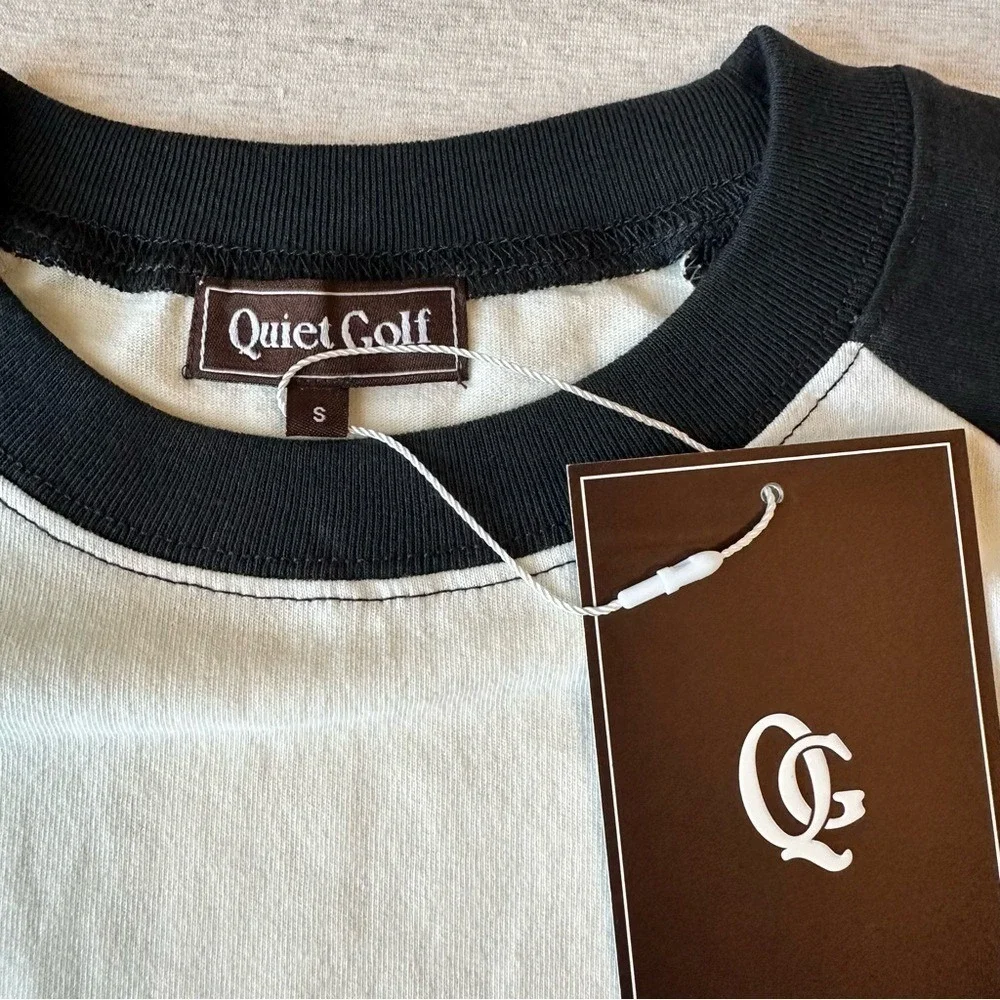 Black and‎ White Raglan Shirt